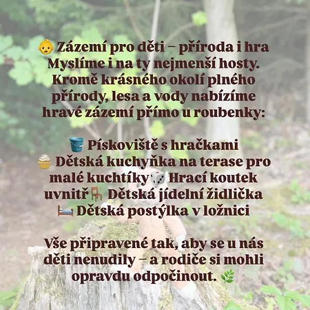 Vakantiehuis Roubenka U Dedy *